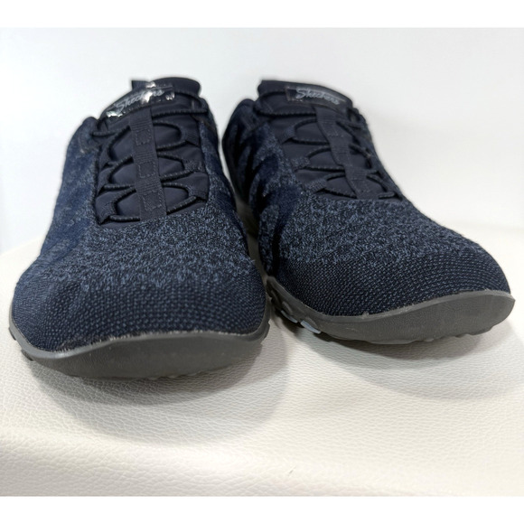 Skechers Breathe-Easy MEMORY FOAM Casual Trainers Navy Women’s Size 9.5 - Picture 10 of 15